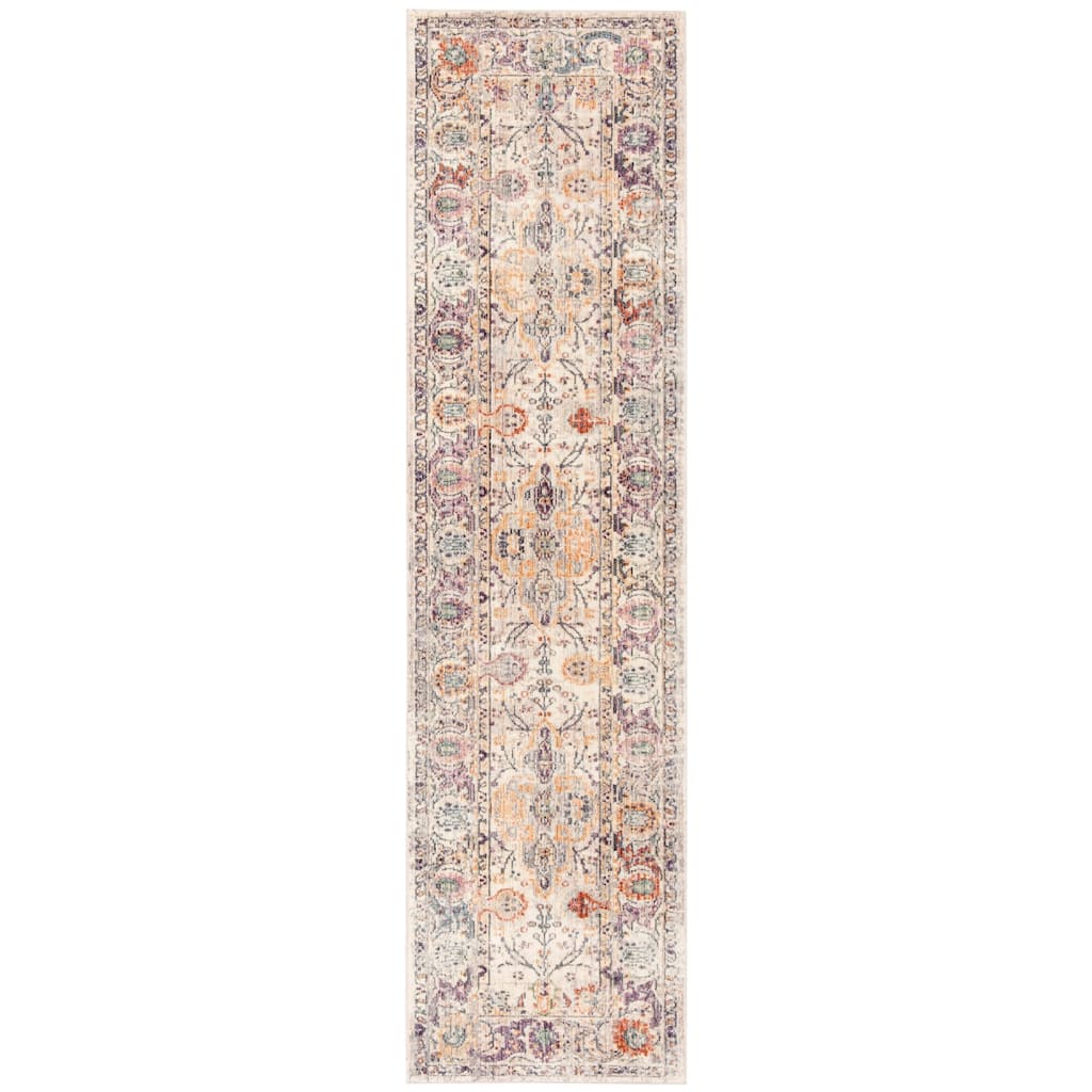 SAFAVIEH Illusion Alisa Vintage Boho Oriental Viscose Rug with