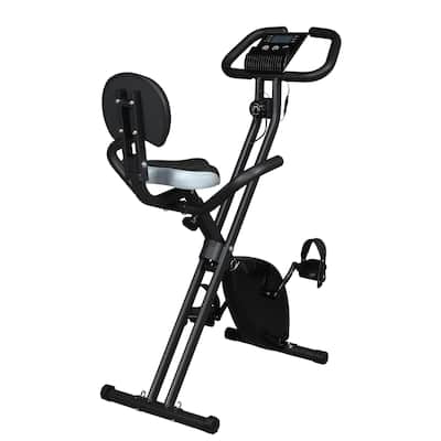 Folding Adjustable Magnetic Exercise Bike, for Indoor Cycling