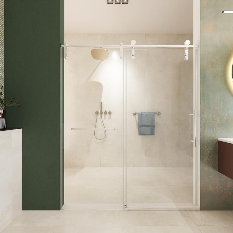 Frameless Shower Door, Sliding Shower Door