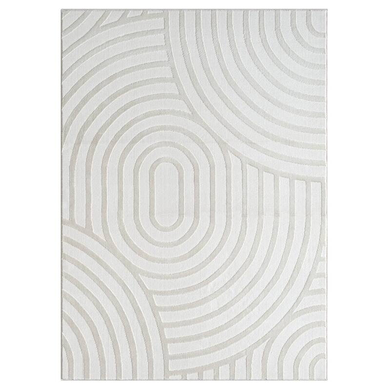 Luxe Weavers Geometric Area Rug for Living Rooms, Indoor Carpet with Medium Pile
