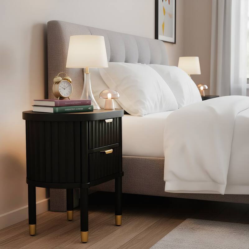 Modern NightStand with Drawer,Bedside Table