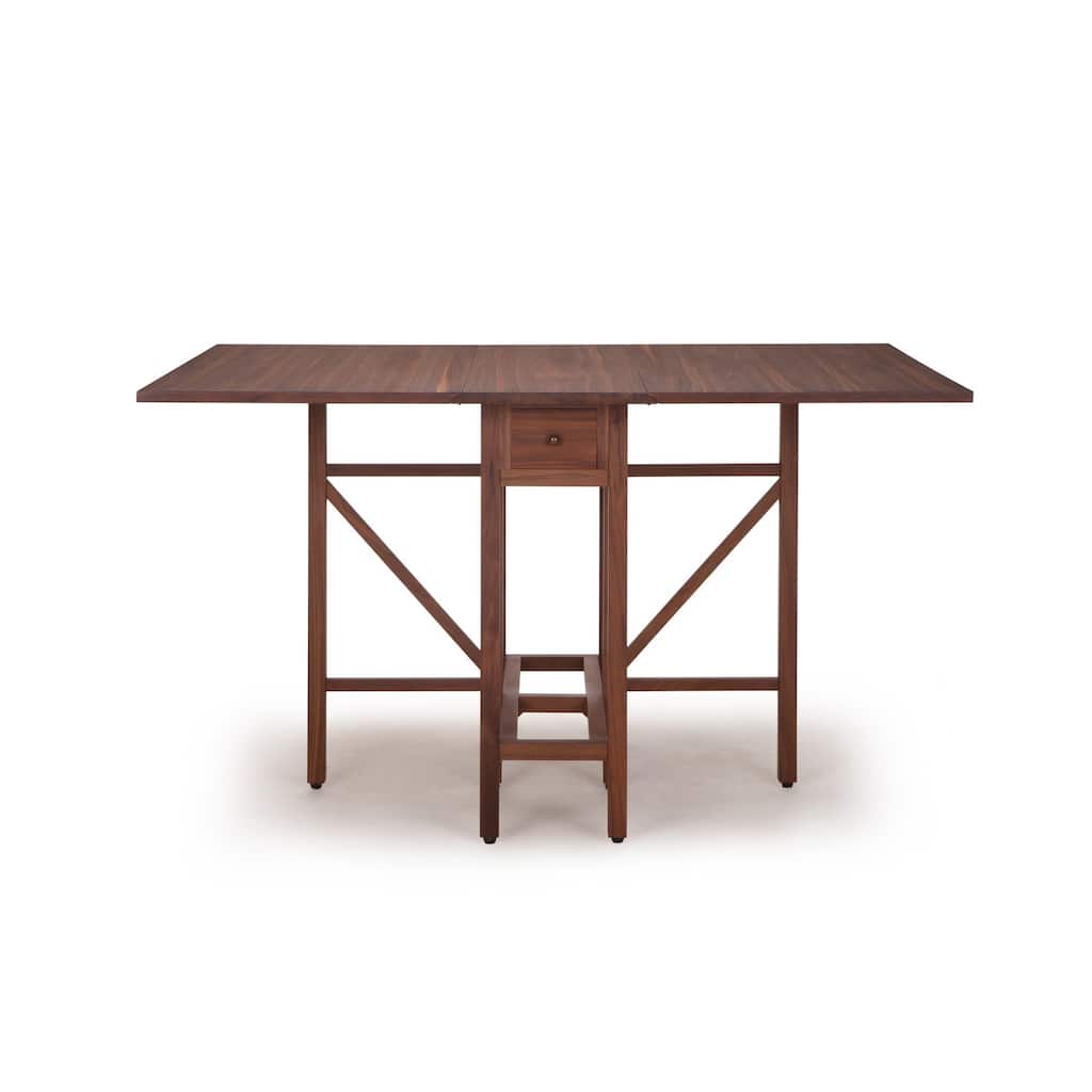 Liam Drop Leaf Table-Walnut