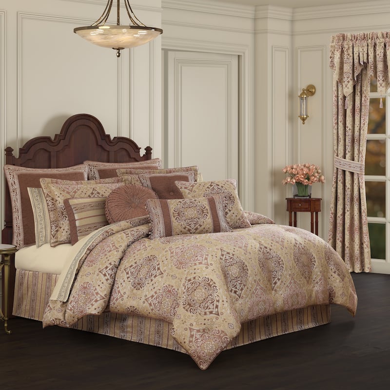 J. Queen New York Weston Terracotta Boudoir Decorative Throw Pillow