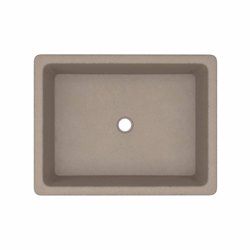 Nipomo NativeStone Undermount/ Vessel Bathroom Sink - 19.5" x 15" x 4.5"