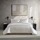 preview thumbnail 1 of 3, Vera Wang Illusion Ivory 3 Piece Comforter Set