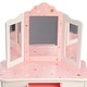 preview thumbnail 7 of 7, Teamson Kids - Fashion Twinkle Star Prints Gisele Play Vanity Set - 23.5 x 11.5 x 38.5