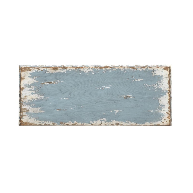 Brenna Distressed 2 Door Cabinet Blue