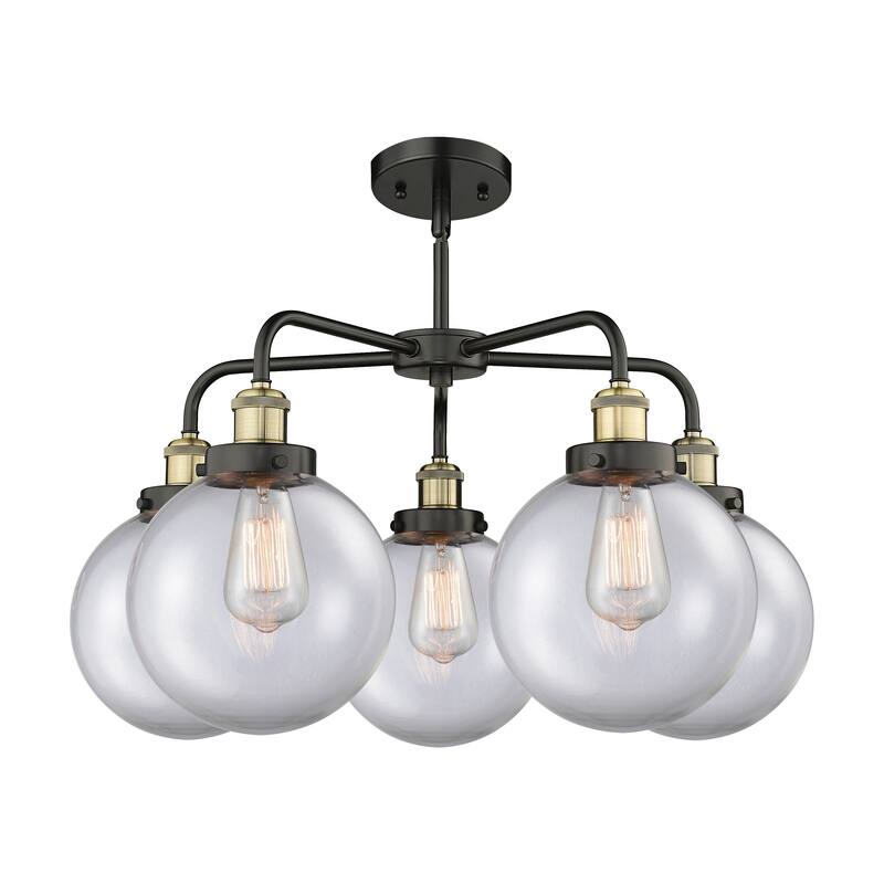 Innovations Lighting Beacon - 5 Light 26" Stem Hung Chandelier