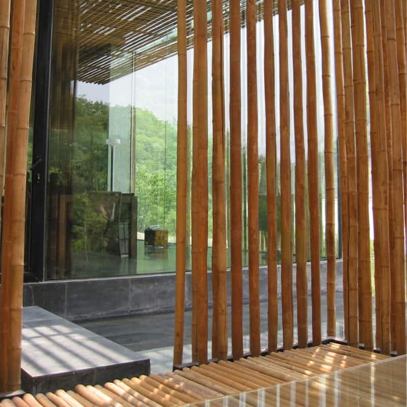 Solid Bamboo Poles for Structural Design and Support (6-Pack)