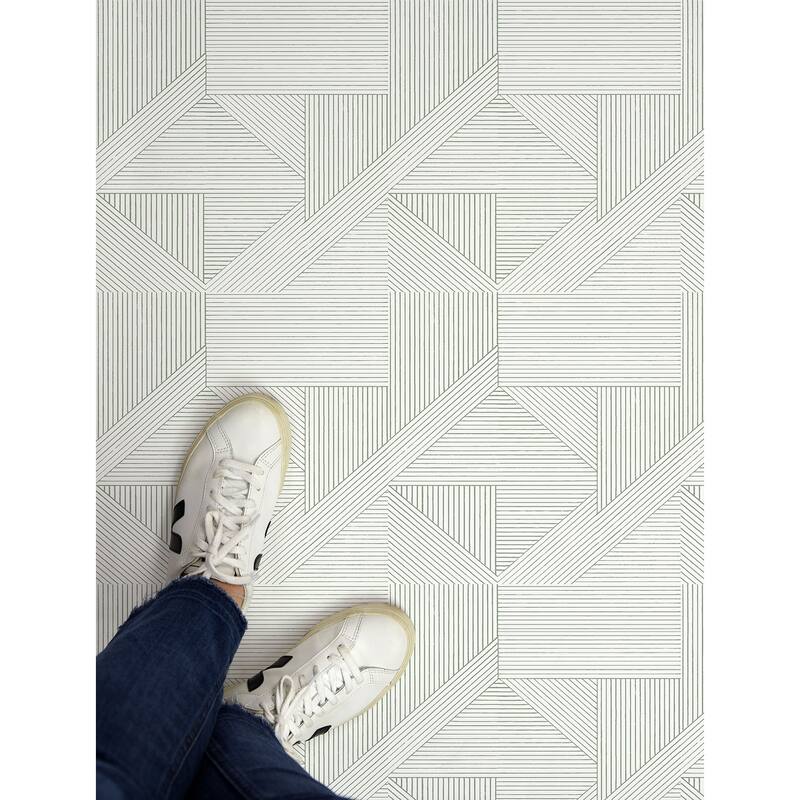 FloorPops Neutral Frey Peel & Stick Floor Tiles