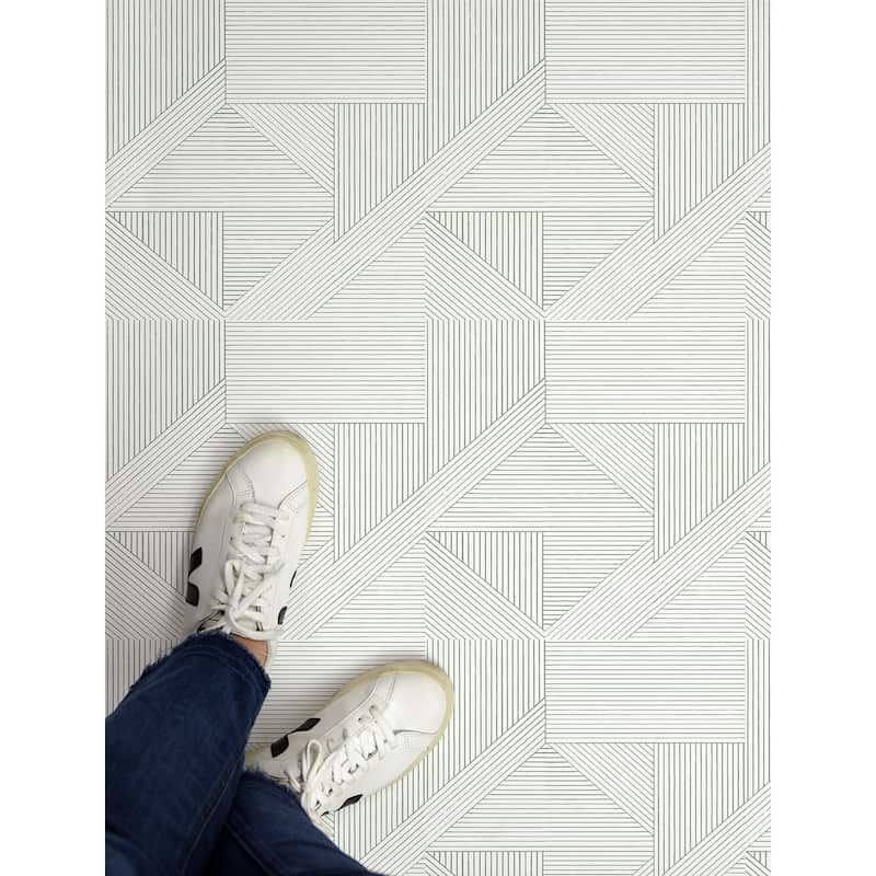 FloorPops Neutral Frey Peel & Stick Floor Tiles