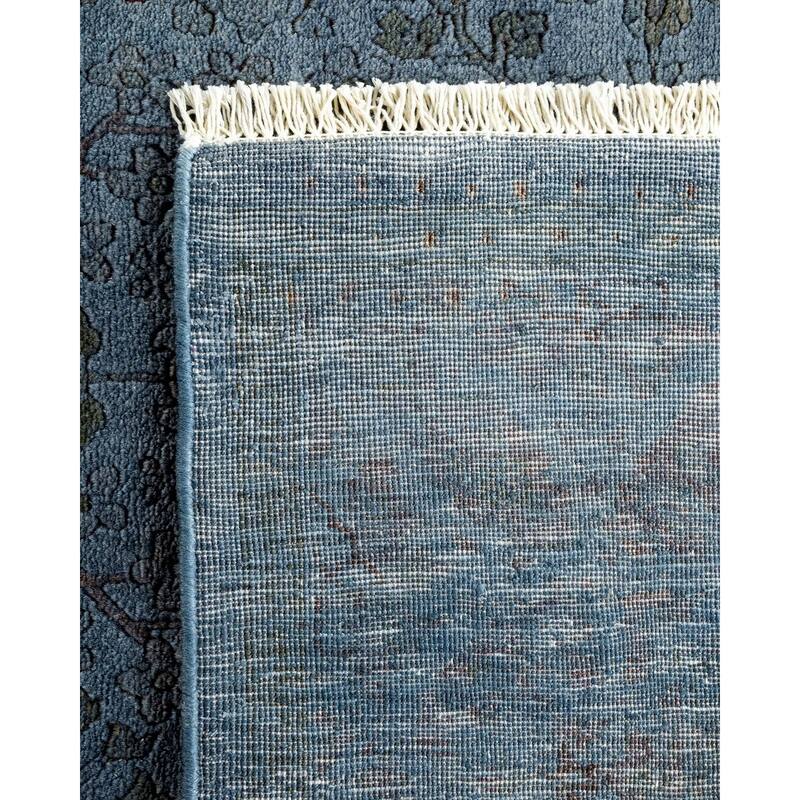 Fine Vibrance, One-of-a-Kind Hand-Knotted Area Rug - Light Gray, 4' 1" x 6' 3" - 4' 1" x 6' 3"