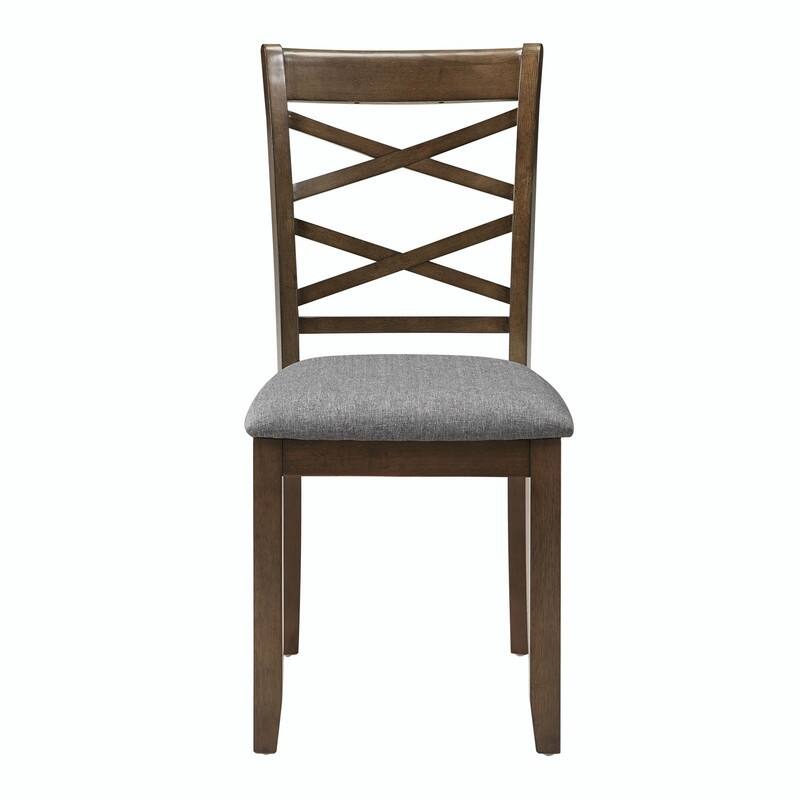 Wooden Dining Chairs Set of 4 with Upholstered Padded Seats, Kitchen & Dining Room Side Chairs for Living Room