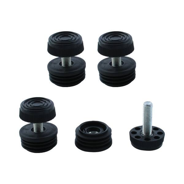 Round Threaded Tube Inserts - M8 Thread (Set of 4 Inserts)