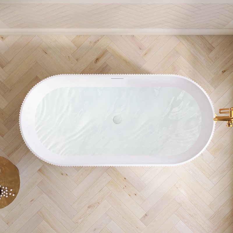 Linyi Freestanding Acrylic Soaking Bathtub
