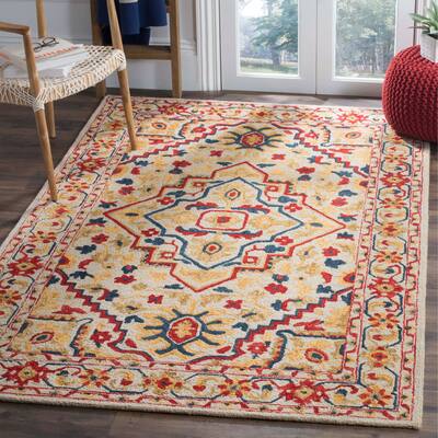 SAFAVIEH Handmade Aspen Constance Boho Wool Rug