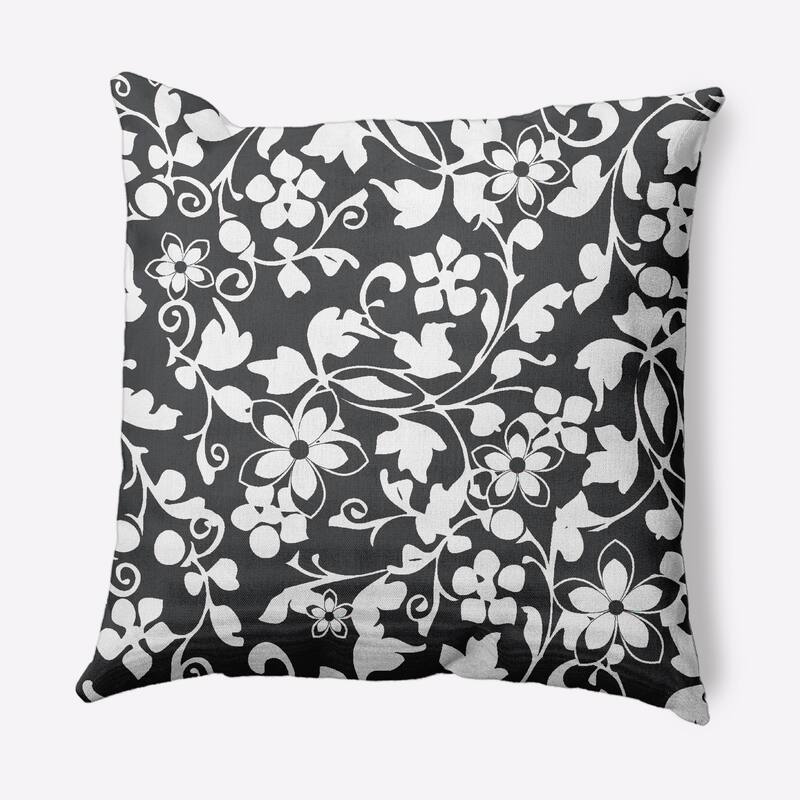 Evelyn Indoor/Outdoor Throw Pillow - Pepper - 18" x 18"