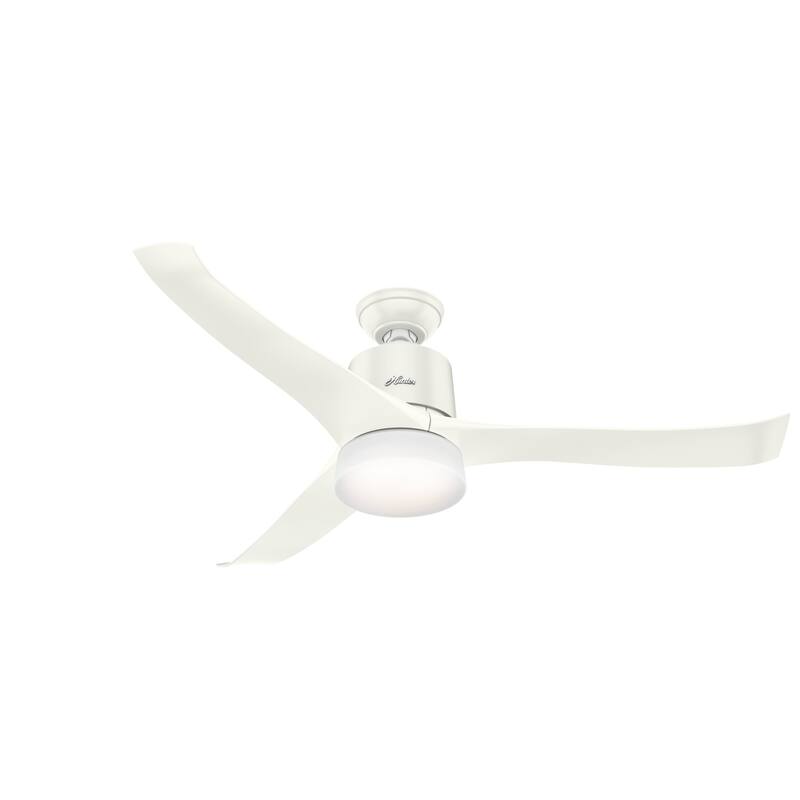 Hunter 54" WiFi Symphony Ceiling Fan with LED Light Kit and Handheld Remote, Smart Home Fan