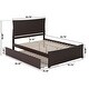 preview thumbnail 53 of 62, AFI Metro Platform Bed with Matching Footboard & Trundle