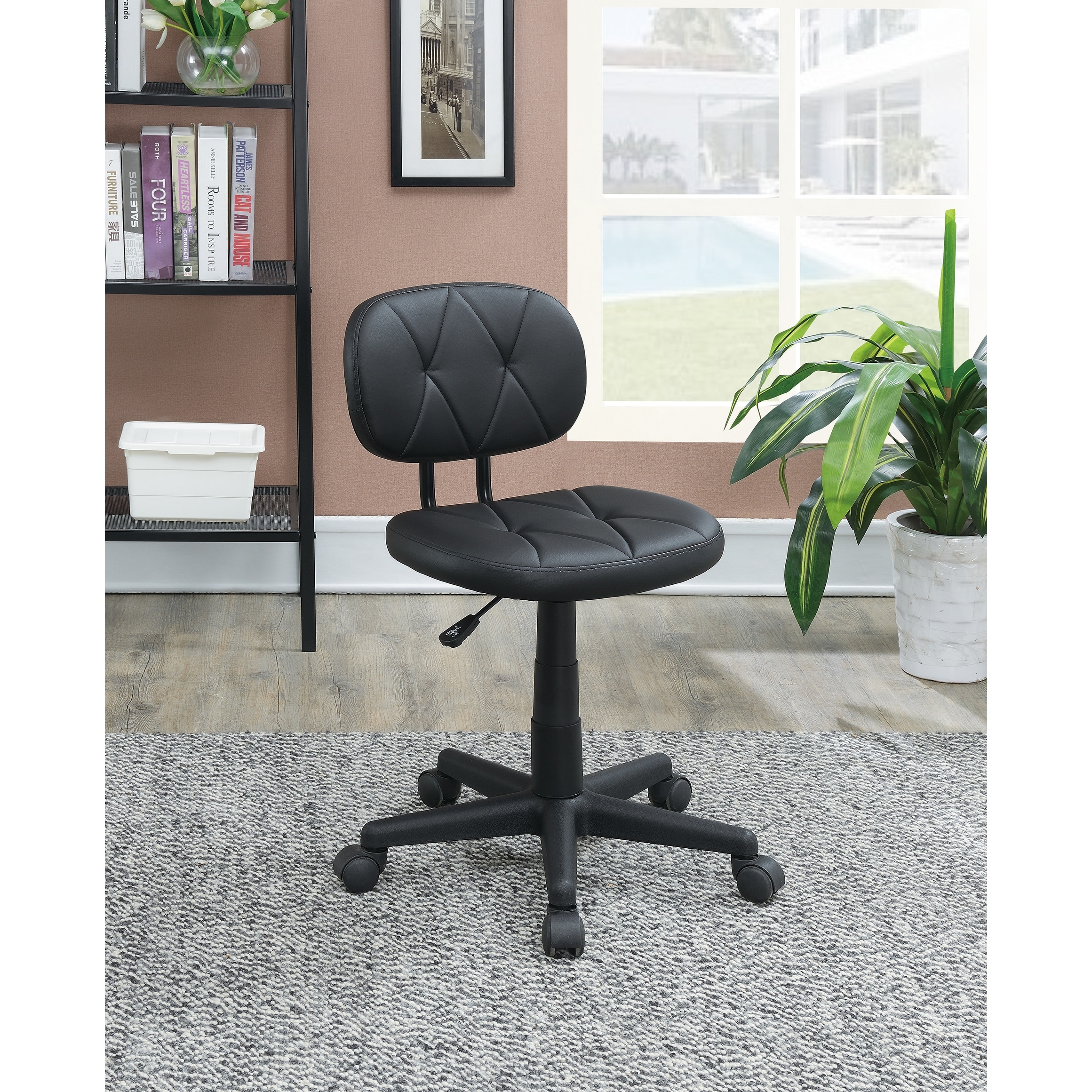 Swivel Desk Walmart Armless Office Chair Adjustable Office Chair