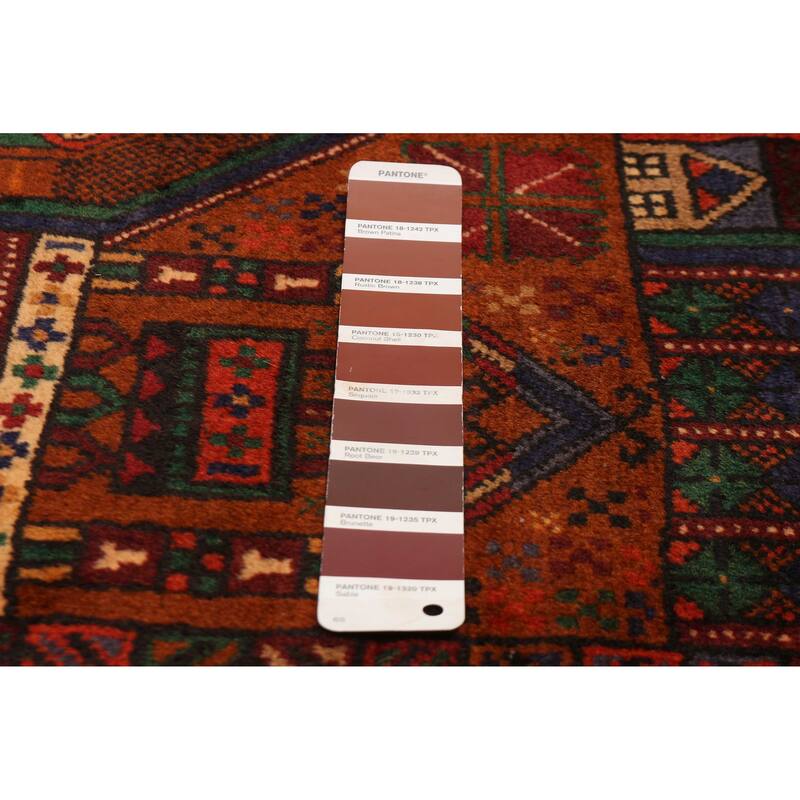 Teimani Brown Rug 3'11" x 7'1" - 3'11 x 7'1
