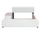 preview thumbnail 5 of 9, Full Size Upholstered Platform Bed with Storage Nightstand & Guardrail