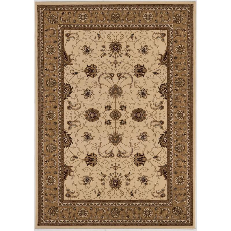 HomeRoots Oriental Traditional Rectangle Area Rug - 36 in. x 27 in. x 0.35 in.