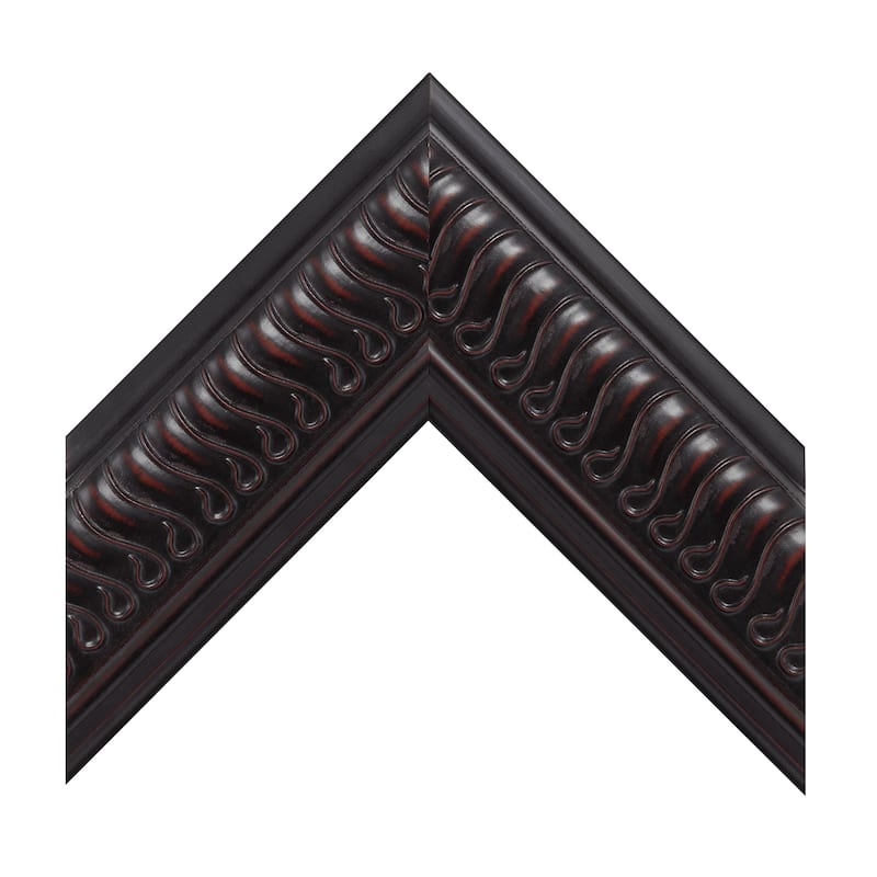 Frame My Mirror Cherry Chocolate Framed Wall Mirror, Solano Design
