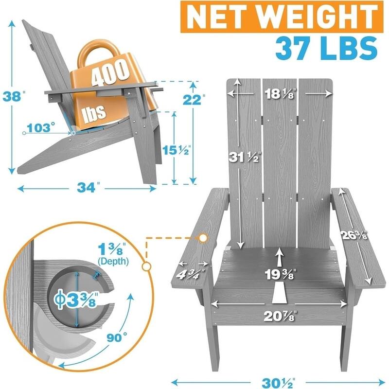WINSOON HIPS All Weather Patio Furniture