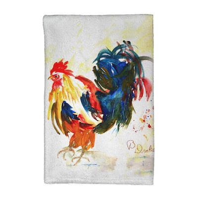 Colorful Rooster Kitchen Towel - 16x25