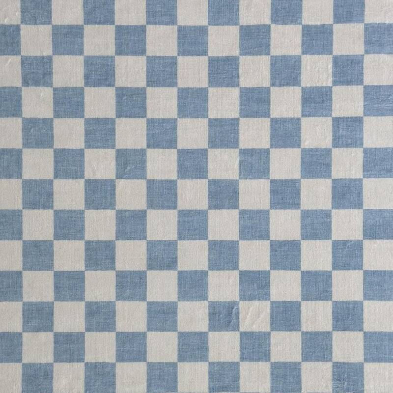 HomeRoots Checkered Modern Rectangle Area Rug - 96.00 in. x 60.00 in. x 0.40 in.