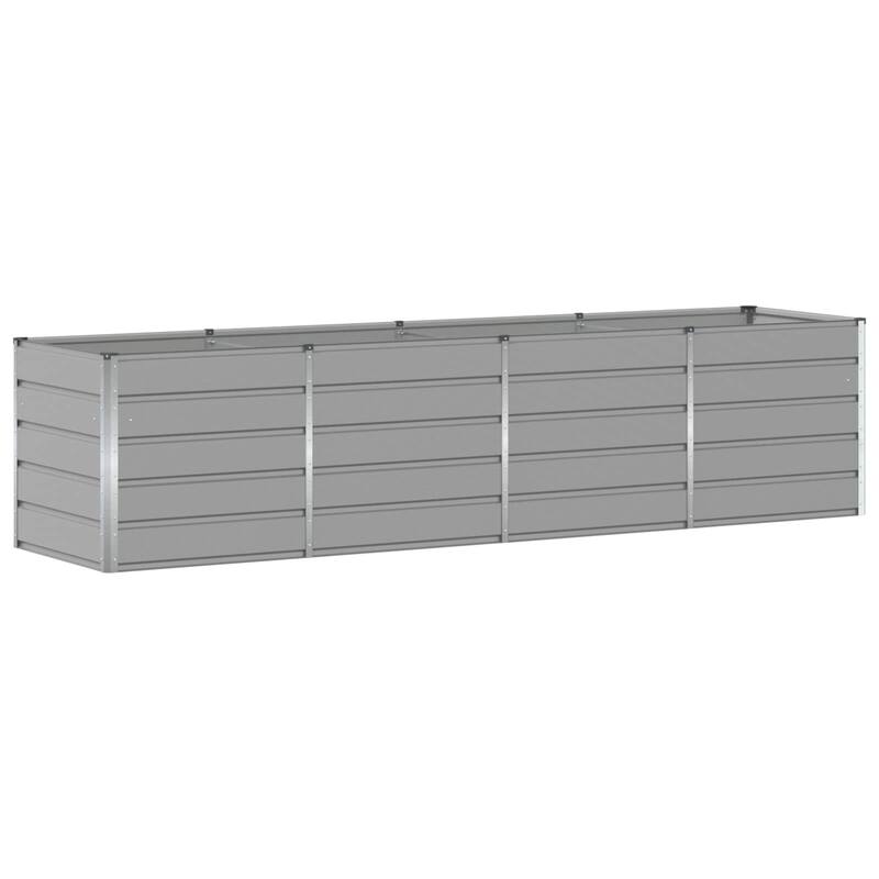 vidaXL Planter in Steel - 62.99 x 31.50 x 17.72