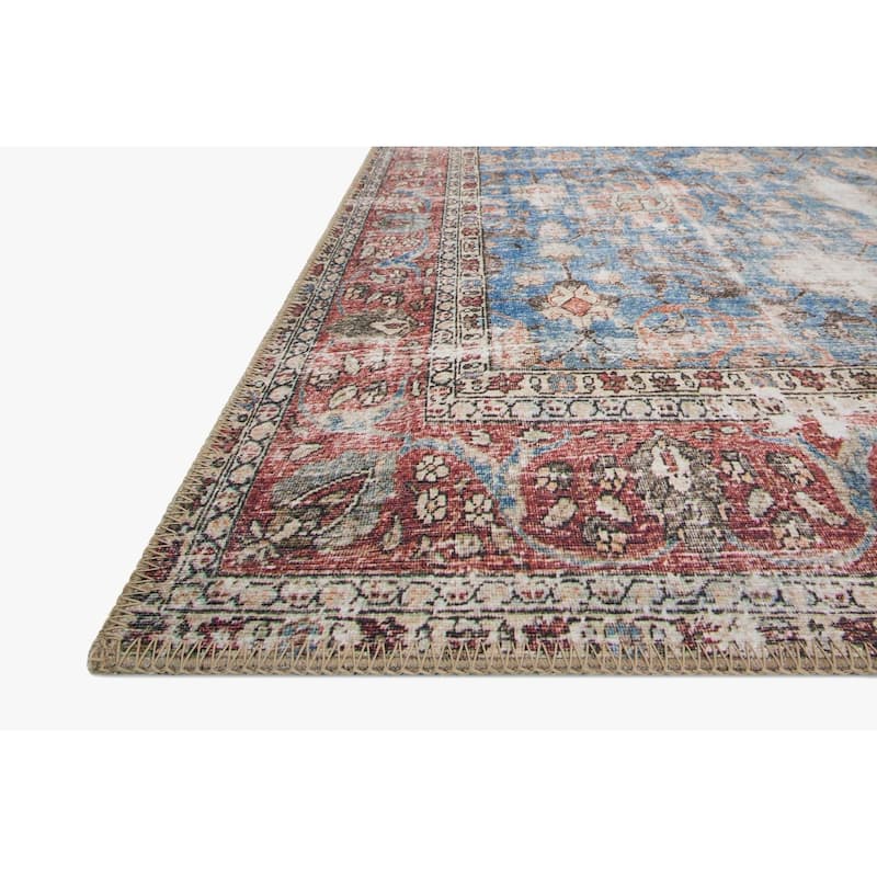 Alexander Home Tremezzina Printed Distressed Boho Rug