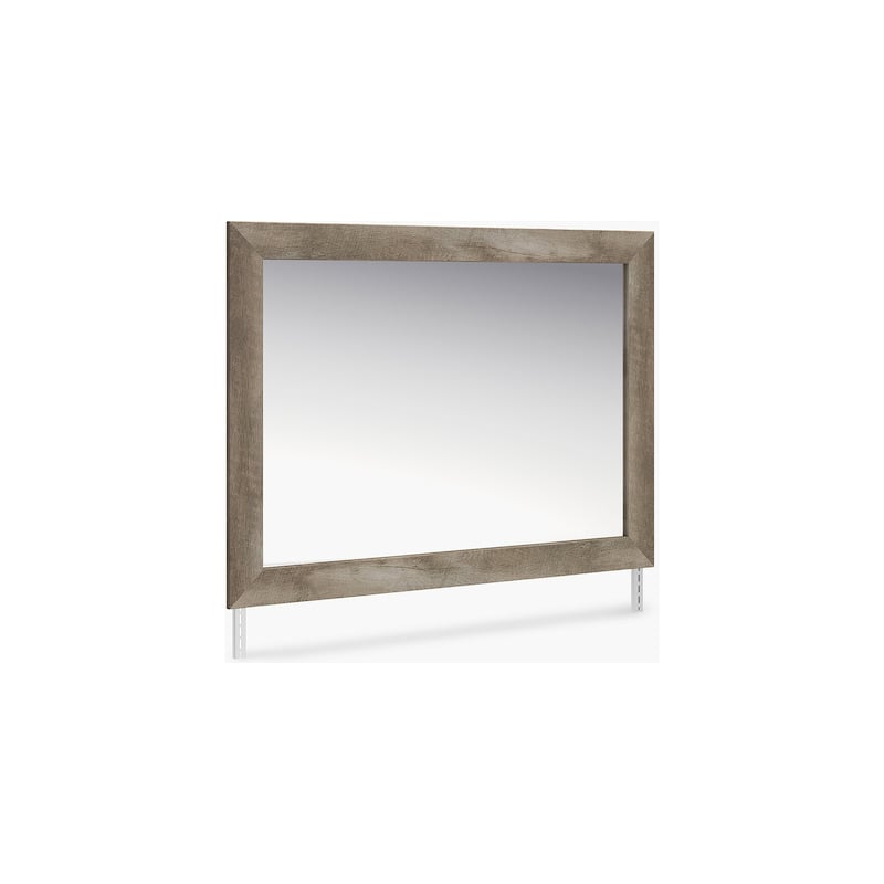 Signature Design by Ashley Yarbeck Sand Bedroom Mirror - 42"W x 2"D x 31"H