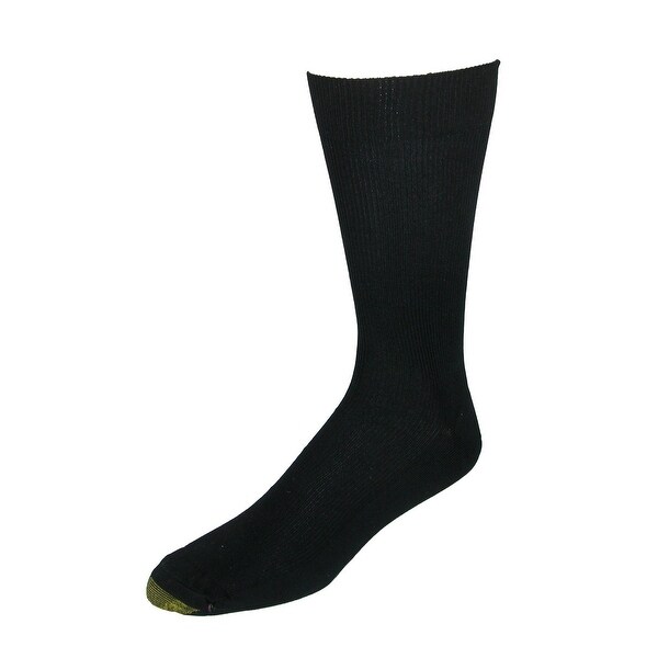 Gold Toe Men's Cotton Moisture Control Metropolitan Dress Socks (3 Pair Pack). Opens flyout.