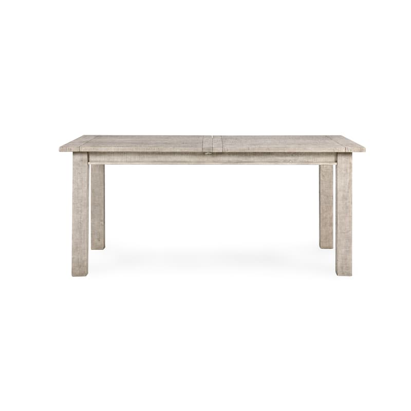 The Gray Barn Fairview Driftwood Reclaimed Pine 94-inch Extension Dining Table