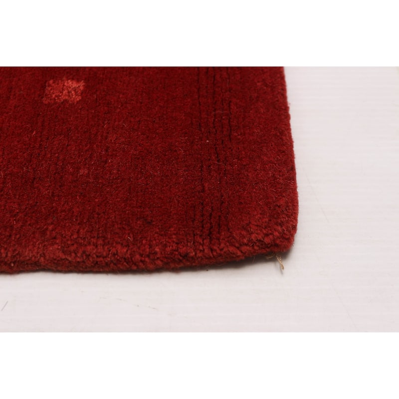 ECARPETGALLERY Hand-knotted Opulence Red Silk, Wool Rug - 11'6 x 14'6