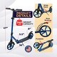 preview thumbnail 59 of 62, Outdoor Cruiser Kick Scooter for Ages 6+, for Kids, Teens, and Adult, Max Load 250 LBS, Foldable, 8-inch Big Wheels,