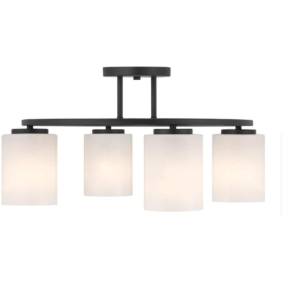 Savoy House 6-4693-4 Herron 4 Light 24" Wide LED Semi-Flush Ceiling