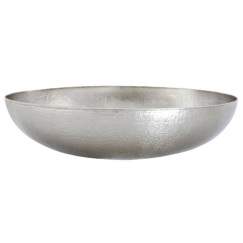 Maestro Sonata Petit Brushed Nickel Vessel Bathroom Sink