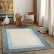 preview thumbnail 13 of 53, Artistic Weavers Rosina Modern Hand Tufted Wool Area Rug 2' x 3' - Blue/Cream - Rectangle