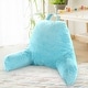 preview thumbnail 8 of 69, Cheer Collection Kids Size Reading and Backrest Pillow with Armrest Sky Blue