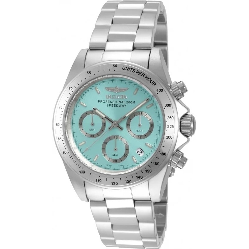 Invicta Men's 49800 Speedway Quartz VD53B-14 Light Blue Dial Watch