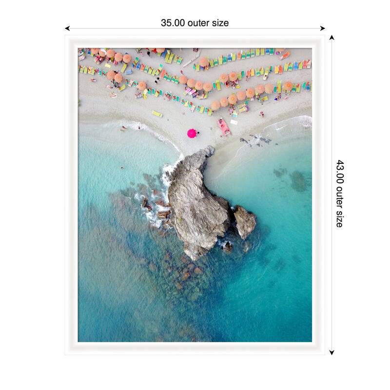 Kate and Laurel Framed Art Monterosso 7 by Rachel Bolgov