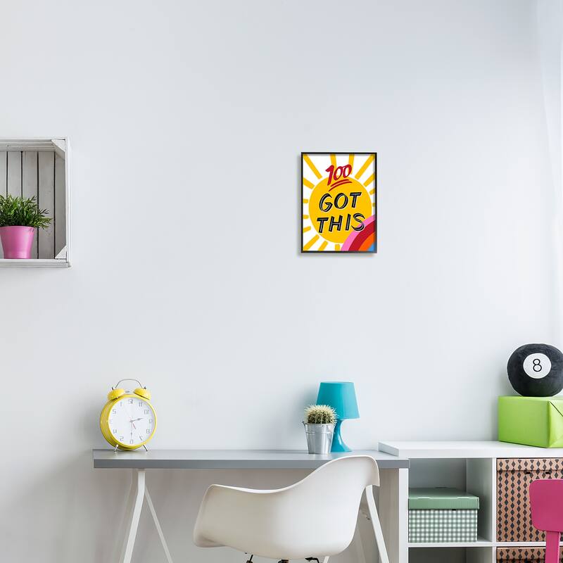 Stupell Got This Inspiring Phrase Framed Giclee Art Design by Pragya Kothari