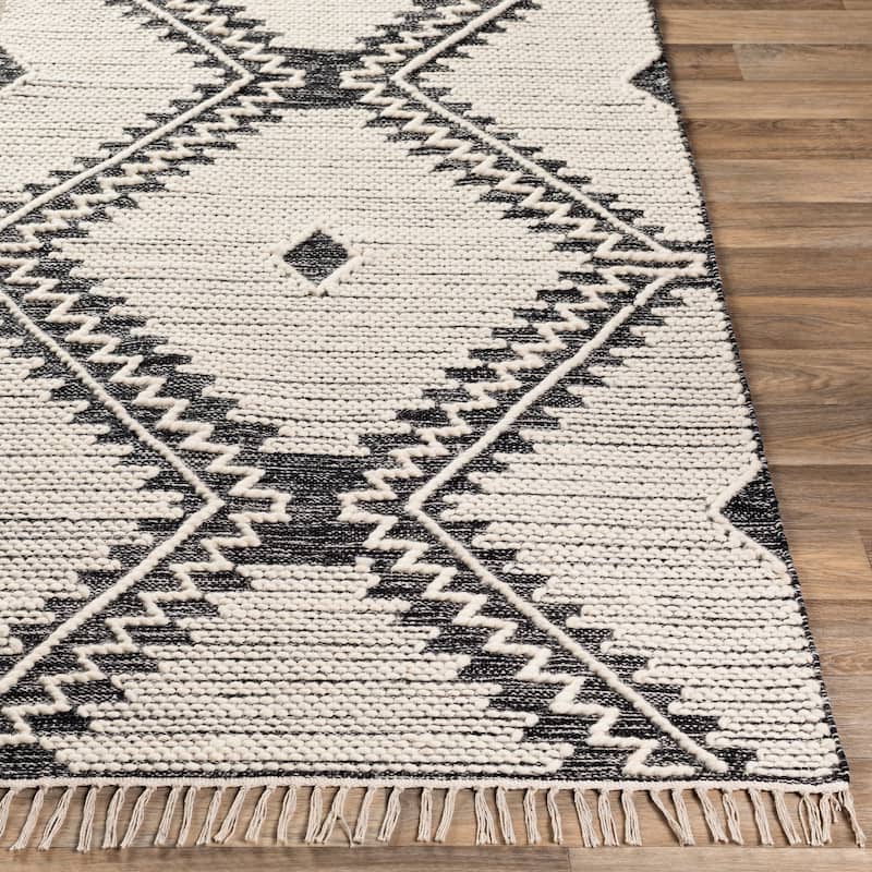 Livabliss Beto Handmade Geometric Nomad Cotton Area Rug