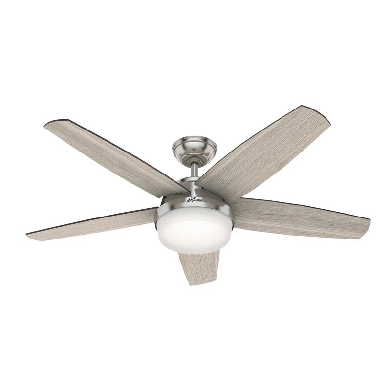 Hunter 52" Avia Ceiling Fan with LED Light and Handheld Remote
