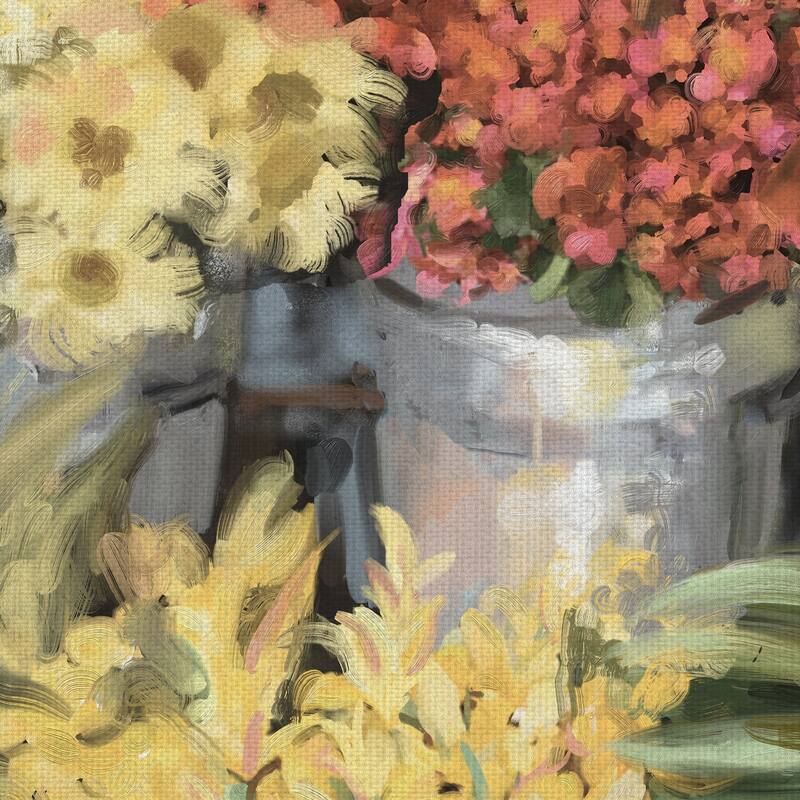 Spring Market by Studio Arts Canvas Art Print