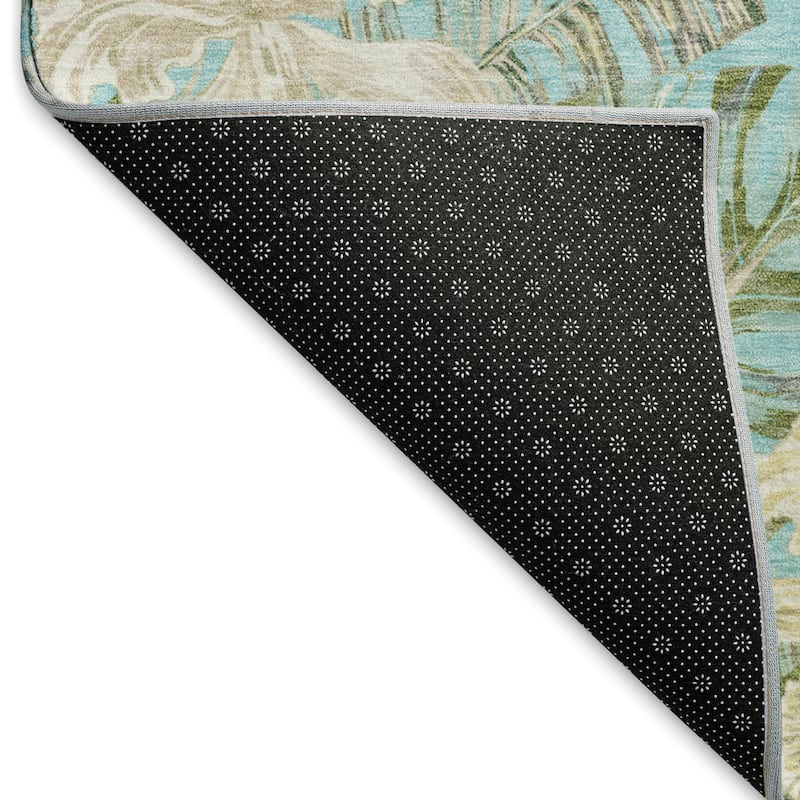 Premium Washable Super Soft Tropical Paradise Mayfield Rug
