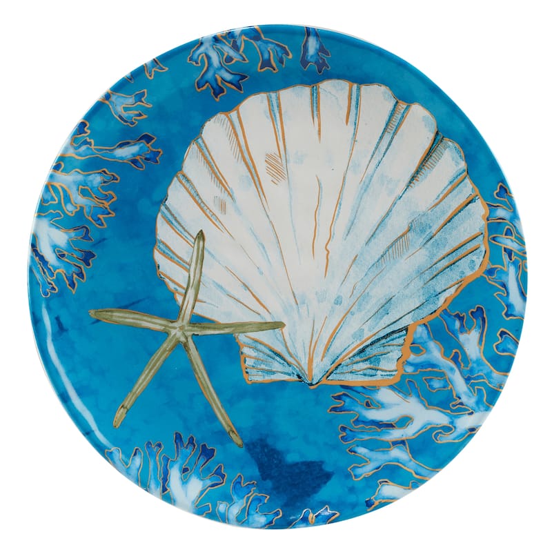 Certified International Playa Shells 16-piece Dinnerware Set, Service for 4